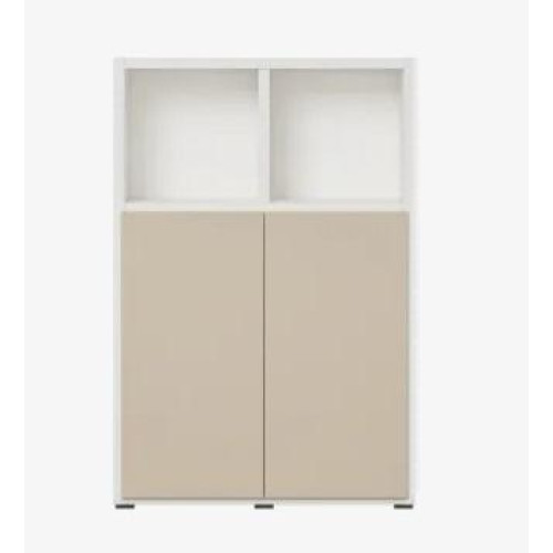 HAN089 韓國製Hanssem Sam 書架2x3格+2門(闊80cm)