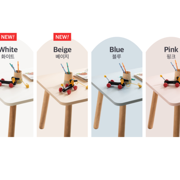 SR#0486 韓國Comme 800 / 1200 兒童木製小書檯 [4色選擇] 