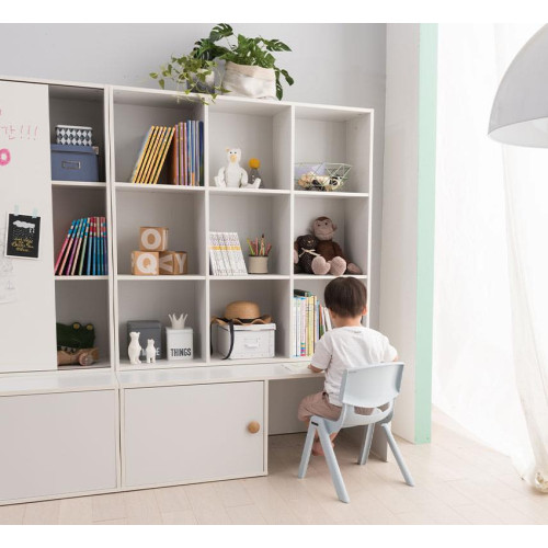 [預購優惠] SR#0607 韓國製Comme 3×3 Bookshelf 木製書架 (預訂)