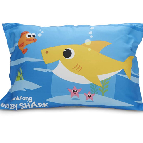 (美國兒童床專用) BBS#0020 Baby Shark Toddler Bedding Set 兒童床上用品4件套裝